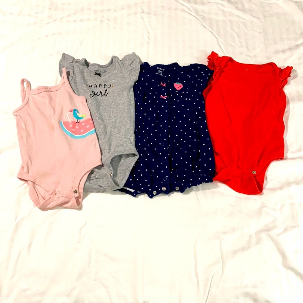 Bundle of 12 month onesies